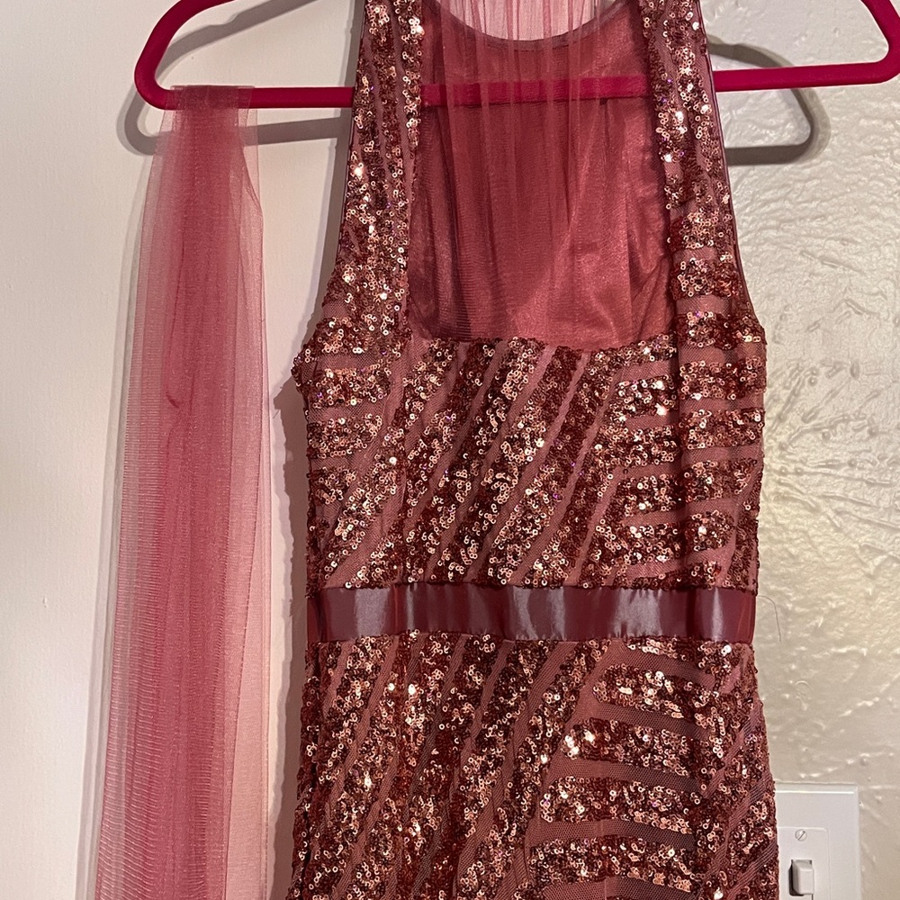 Sparkling Pink prom or wedding dress - Picture 2 of 6